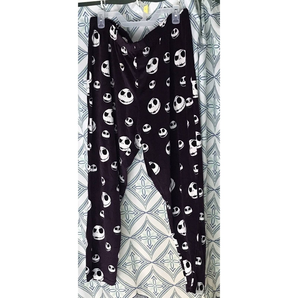 Nightmare Before Christmas Jack Lounge Plush Dark Purple pants 16/18